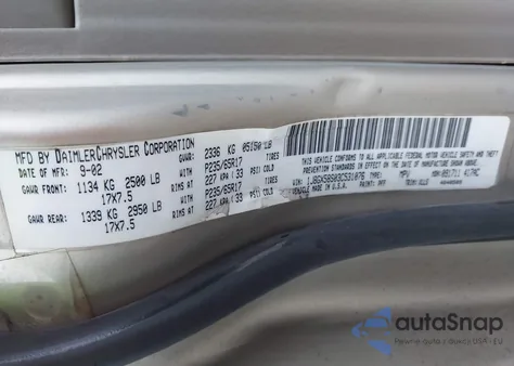 2003 Jeep Grand Cherokee Limited из США, поврежденный, VIN 1J8GX58S03C531076